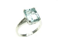 Anello Soranzo Gioielli Donna Pietre Preziose in Oro bianco Acquamarina 2.80 Ct LT10388099 - LT10388099